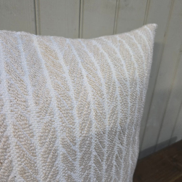 Knit Natural Square Cushion 2