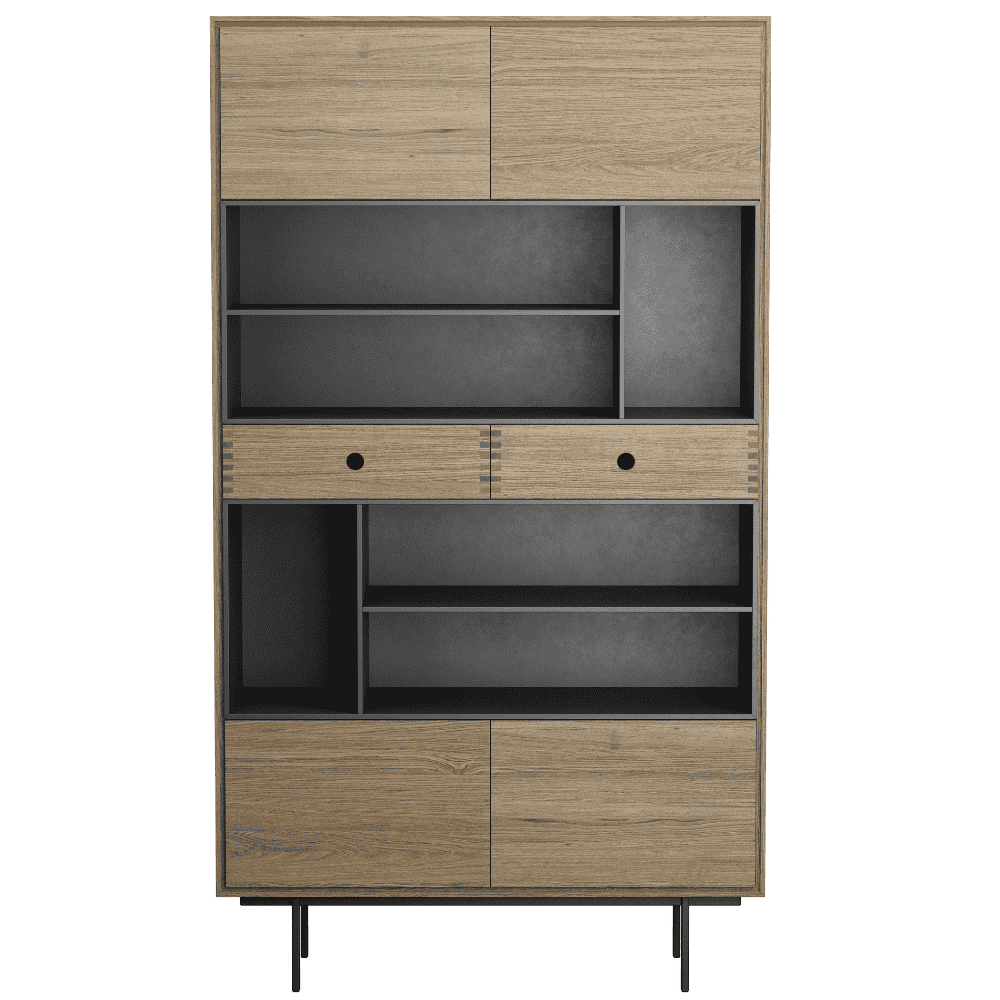 Korgen Small Bookcase 111cm | Annie Mo's
