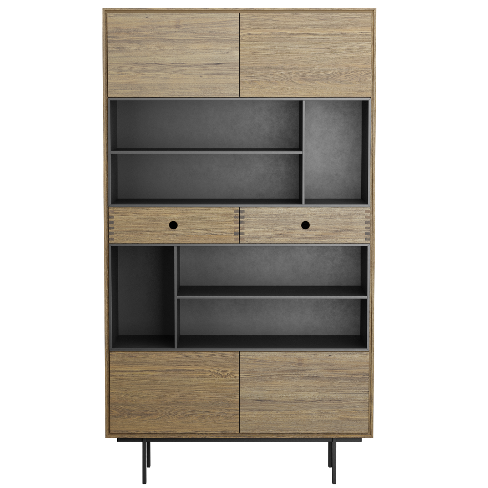 Korgen Small Bookcase 111cm | Annie Mo's