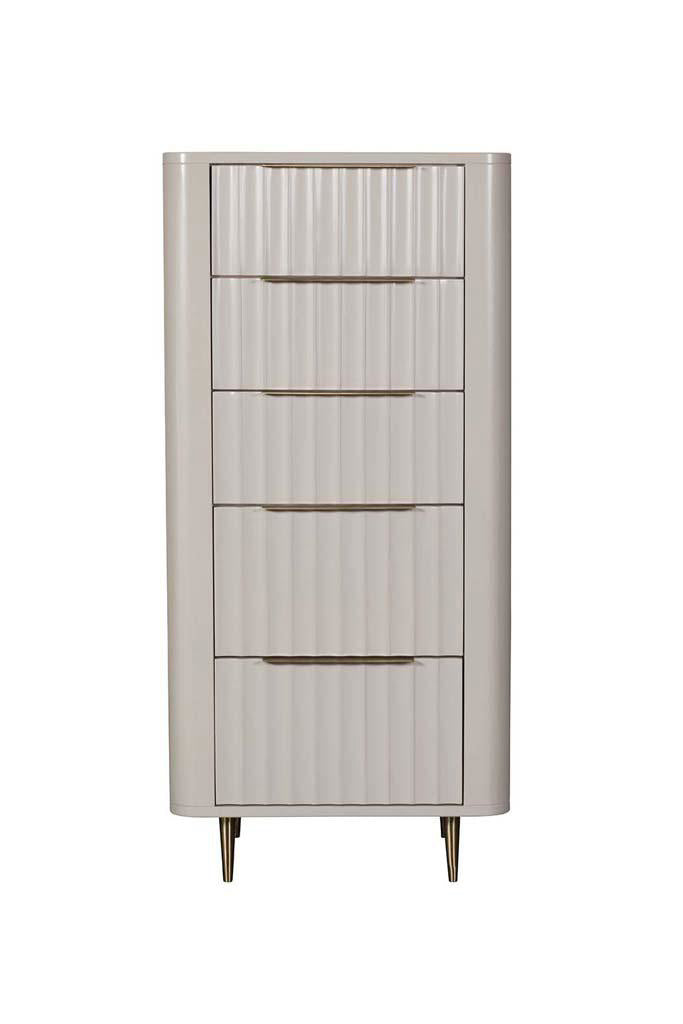 Lily Five Drawer Tall Chest of Drawers