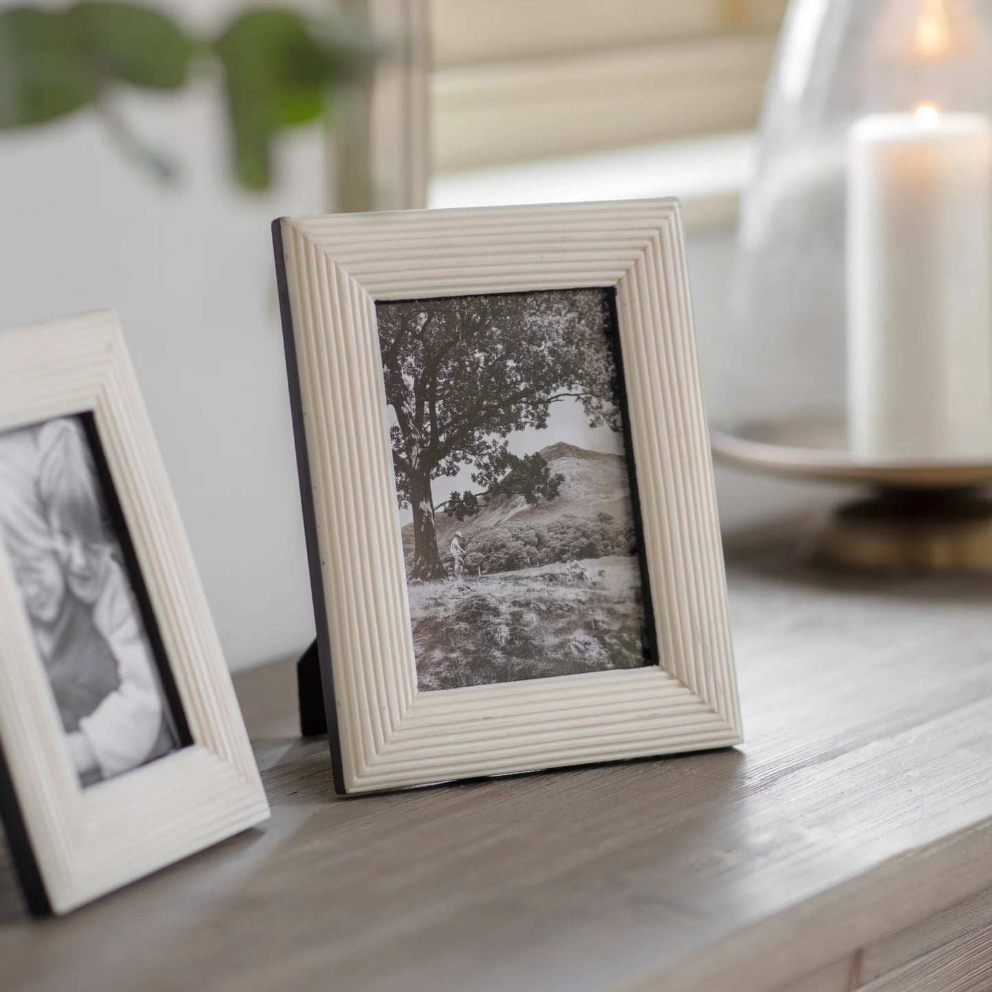Langford Ribbed Photo Frame - Size Choice
