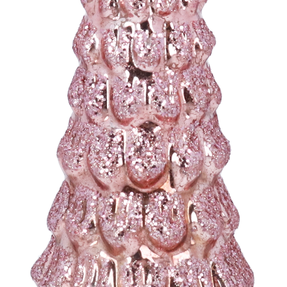 Large Pink Glass LED Tree