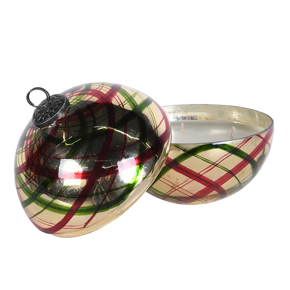 Large Silent Night Candle 18cm-B