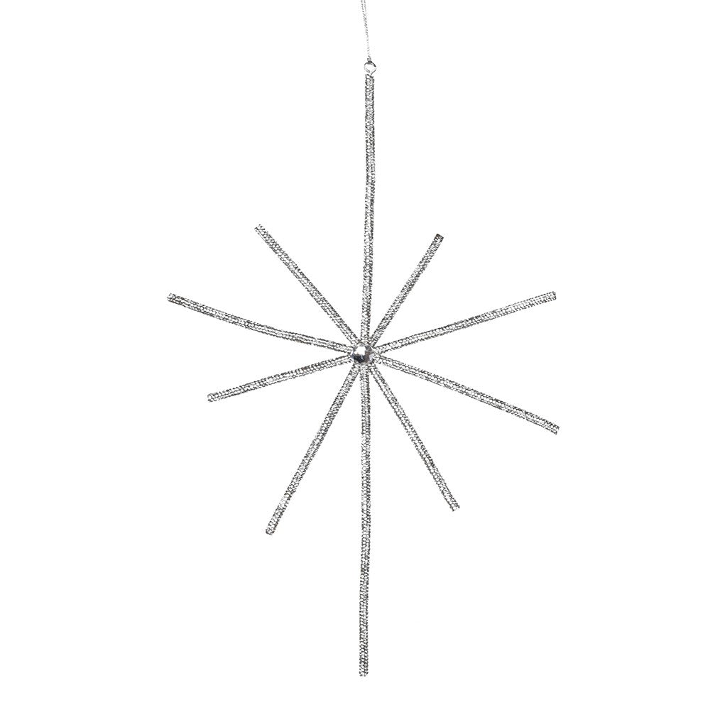 Large Twinkle Snowflake 42cm