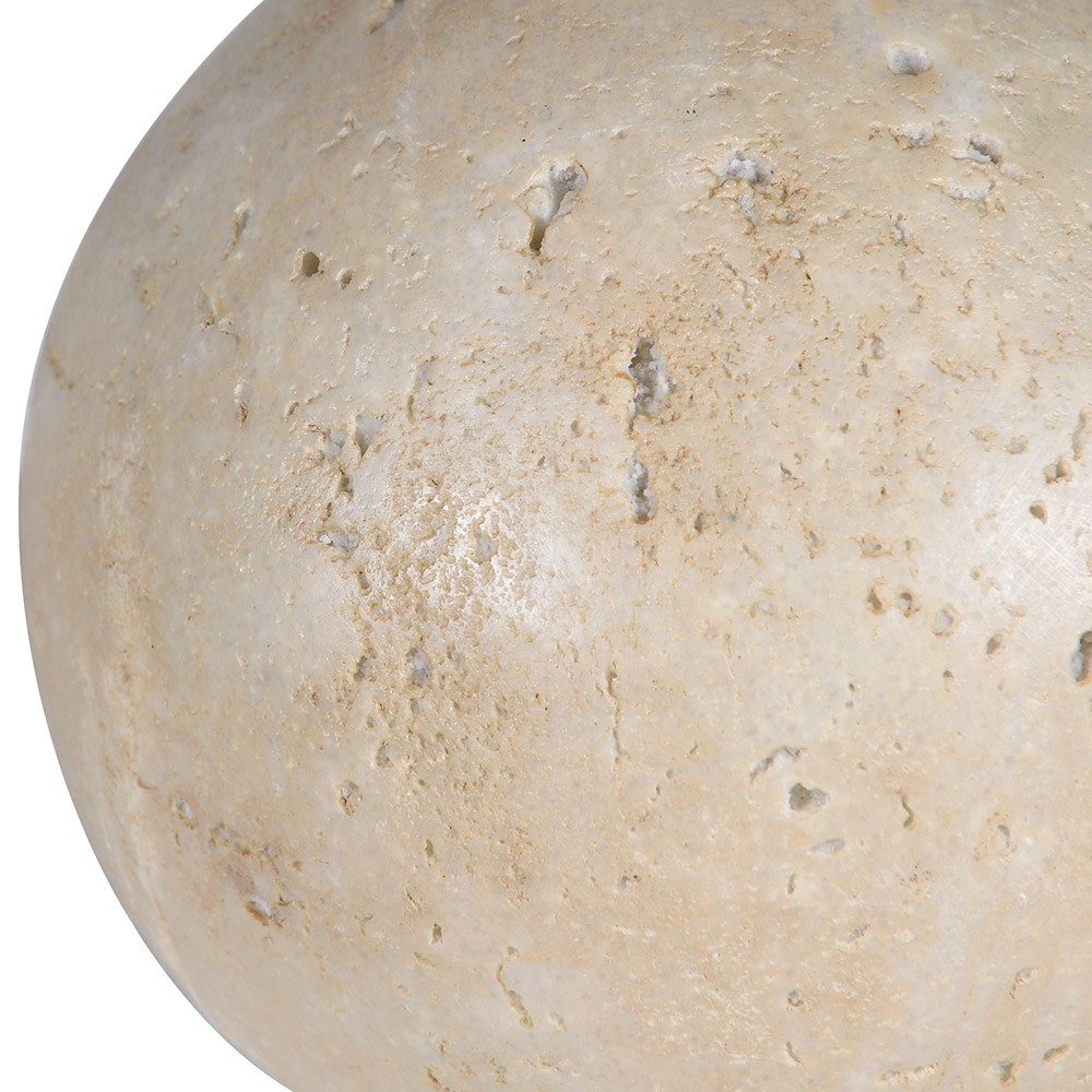 Large Decorative Stone Ball 12cm D