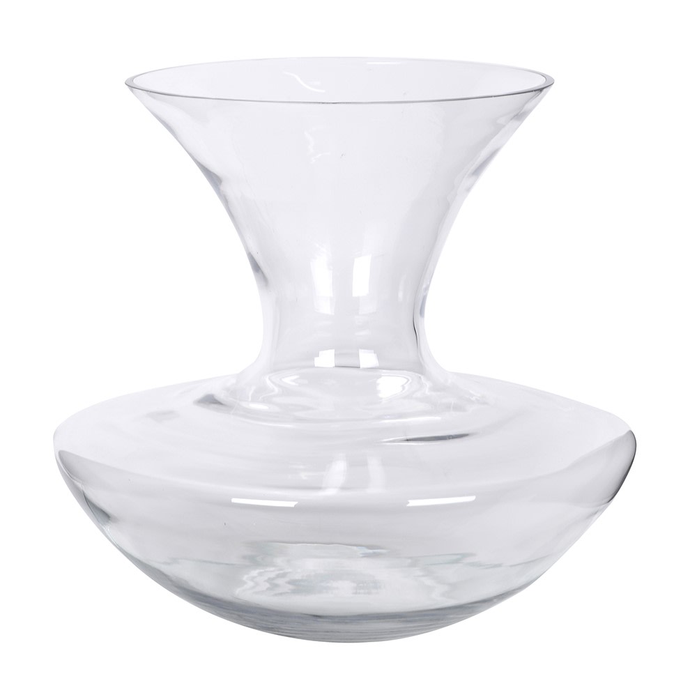 Large Glass Begonia Vase 30cm B