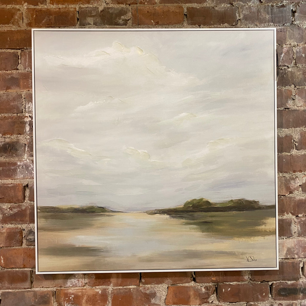 Large Square Clear Pathway Canvas 108cm C