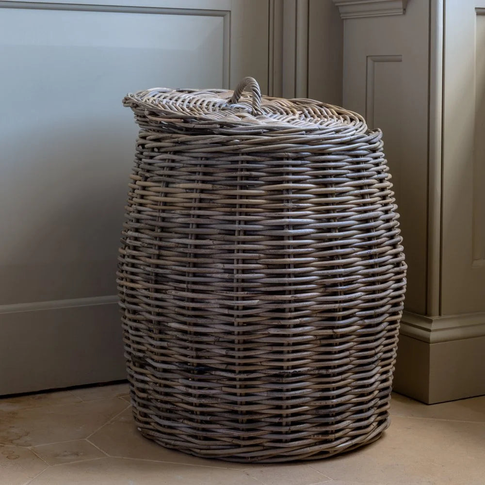 Lidded Laundry Basket Large 66cm