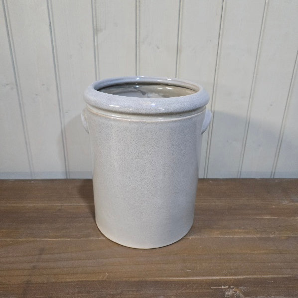 Light Grey Pottery Planter 2