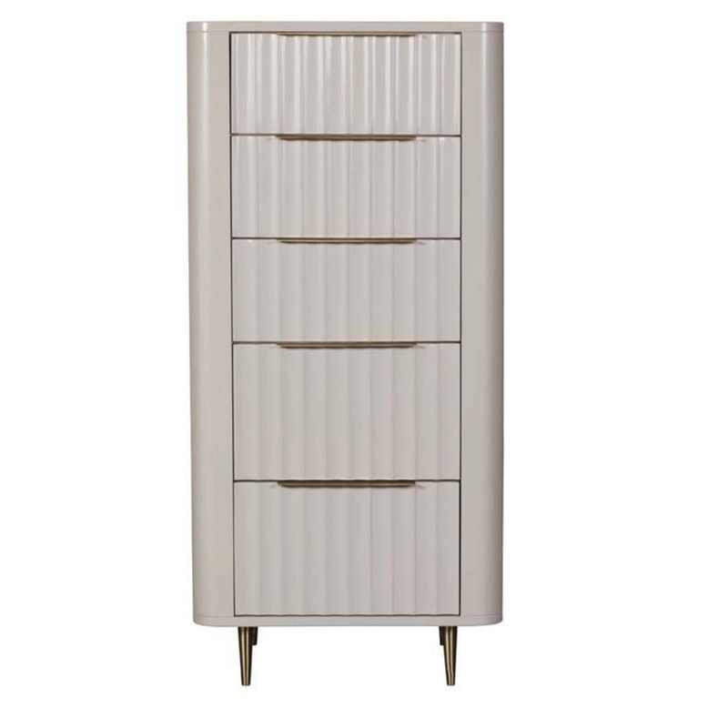 Lily Five Drawer Tall Chest of Drawers | Annie Mo's