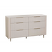 Lily Six Drawer Wide Chest of Drawers
