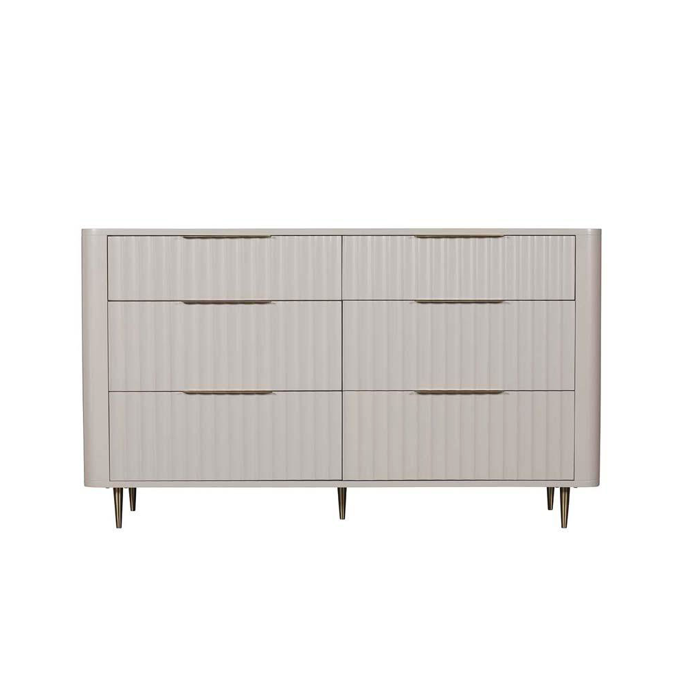 Lily Six Drawer Wide Chest of Drawers | Annie Mo's