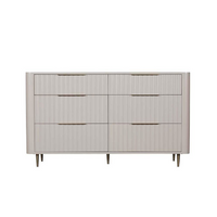 Lily Six Drawer Wide Chest of Drawers | Annie Mo's