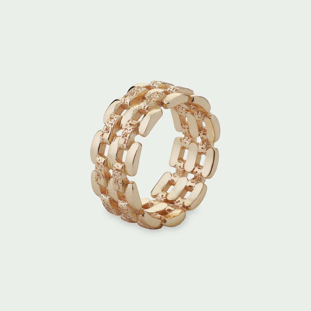 Linear Ring Gold | Annie Mo's