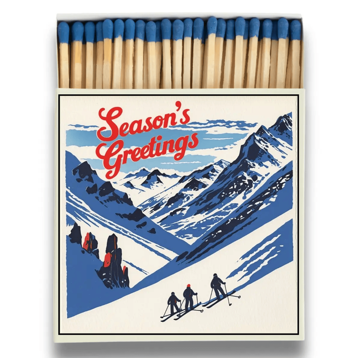Luxury Gift Long Safety Matches | Alpine Slopes