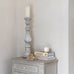 Birkdale Pillar Stone Candlestick 72cm