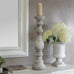 Birkdale Pillar Stone Candlestick 72cm