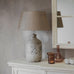 Birkdale Grey Stone Lamp with Gravel Shade 63cm