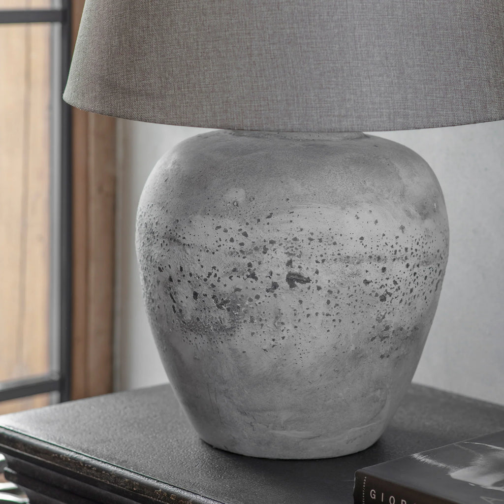 Birkdale Large Stone Table Lamp 74cm