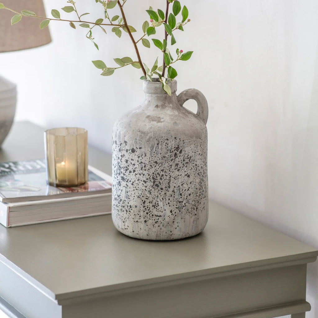 Birkdale Decorative Stone Jug 29cm | Annie Mo's
