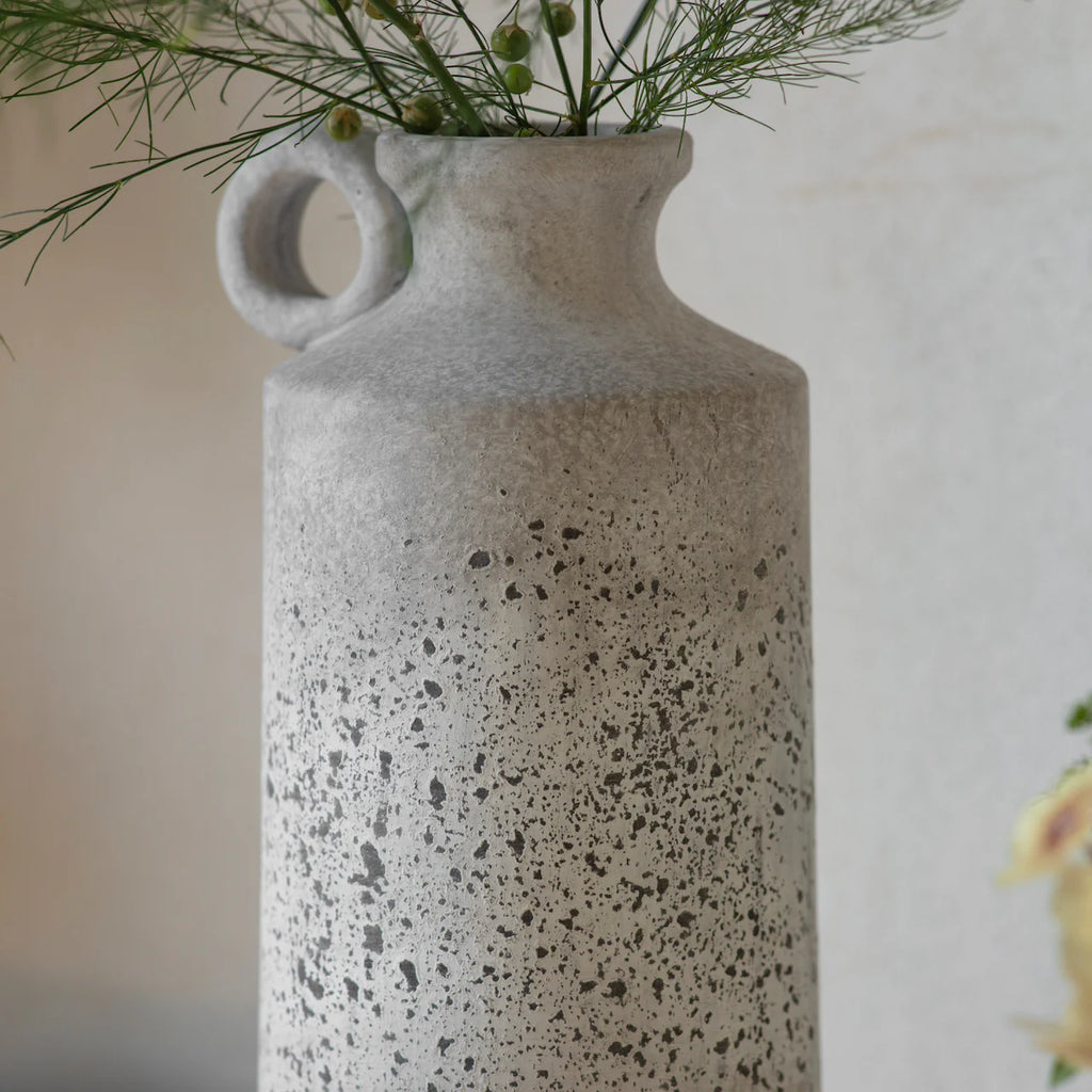 Birkdale Decorative Stone Cylinder Jug 31cm