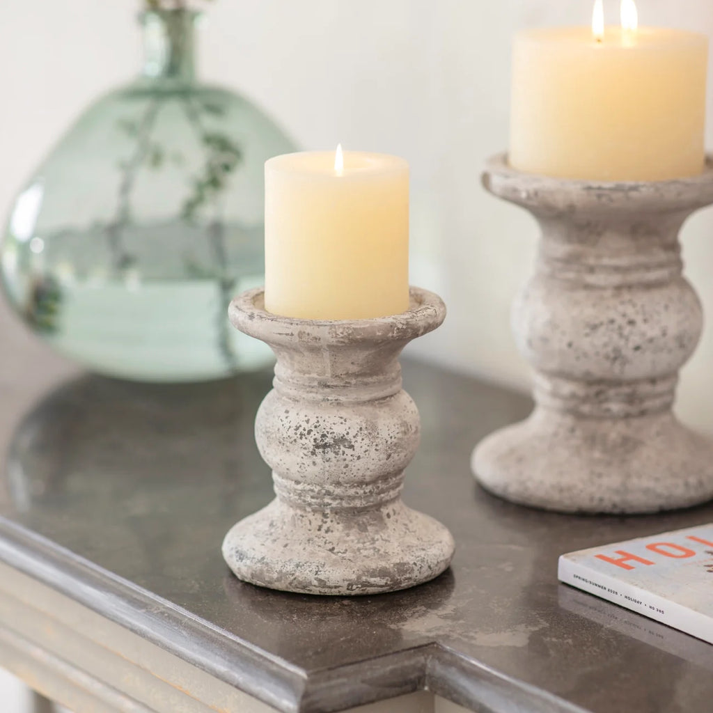 Birkdale Stone Candle Holders | Annie Mo's
