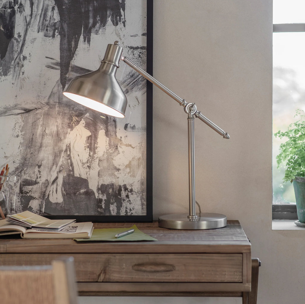 Derby Steel Desk Lamp 41cm
