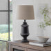 Derby Antiqued Table Lamp with Shade 58cm