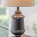 Derby Antiqued Table Lamp with Shade 58cm