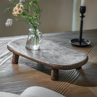 Abbott Oval Wooden Serving Stand 38cm | Annie Mo's