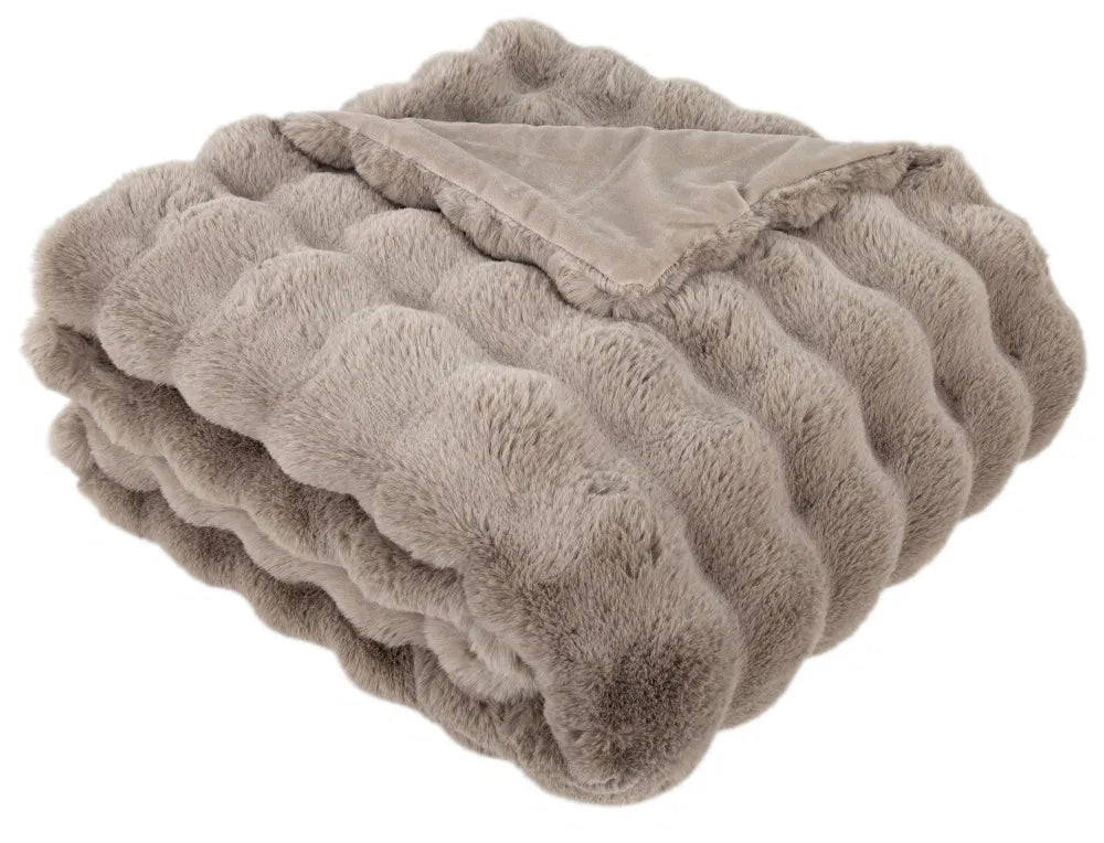 Malini Raffles Taupe Throw 150 x 200cm