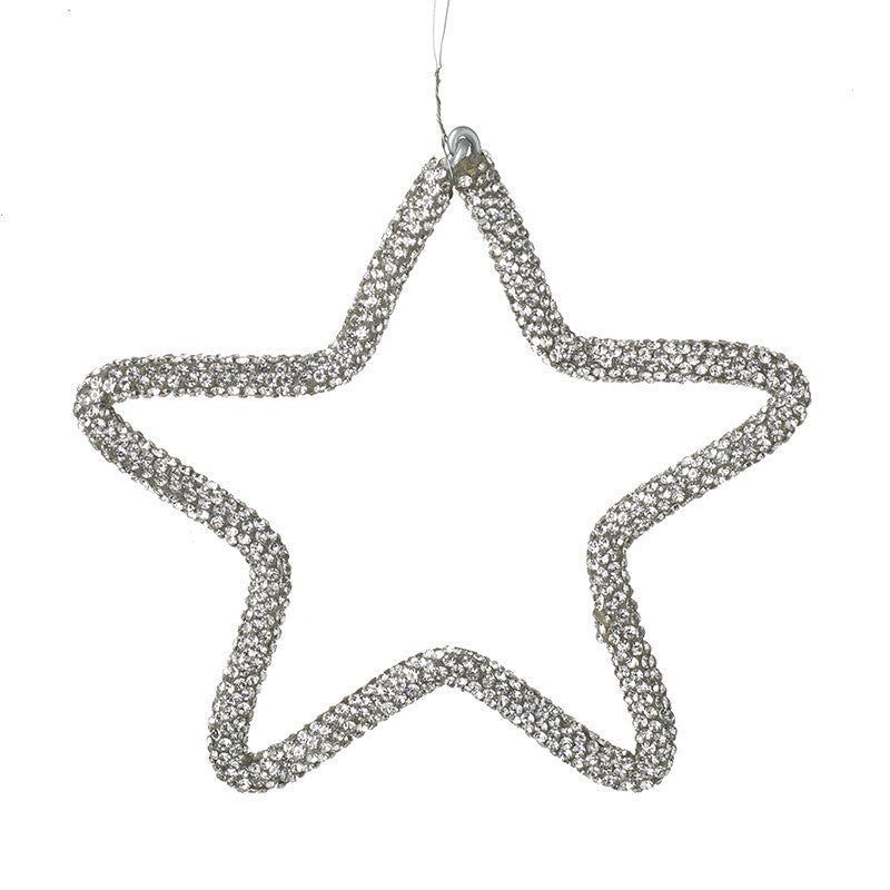 Metal Hanging Star 10cm