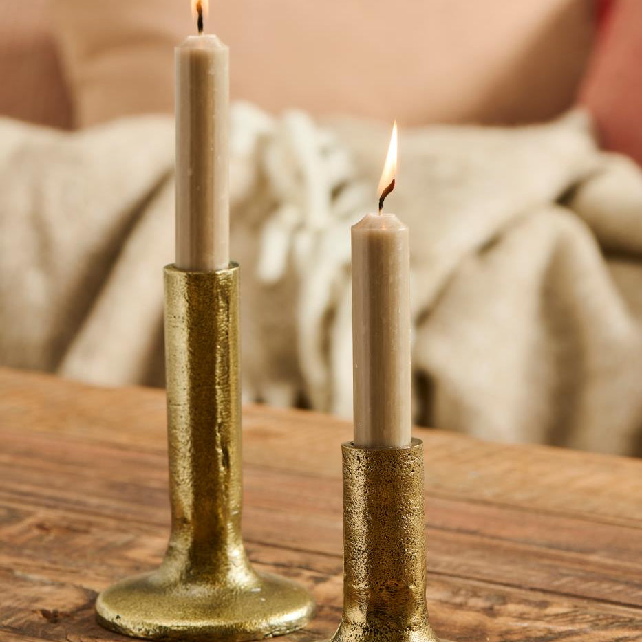 Midelt Metal candle Holder for Dinner Candles 14cm