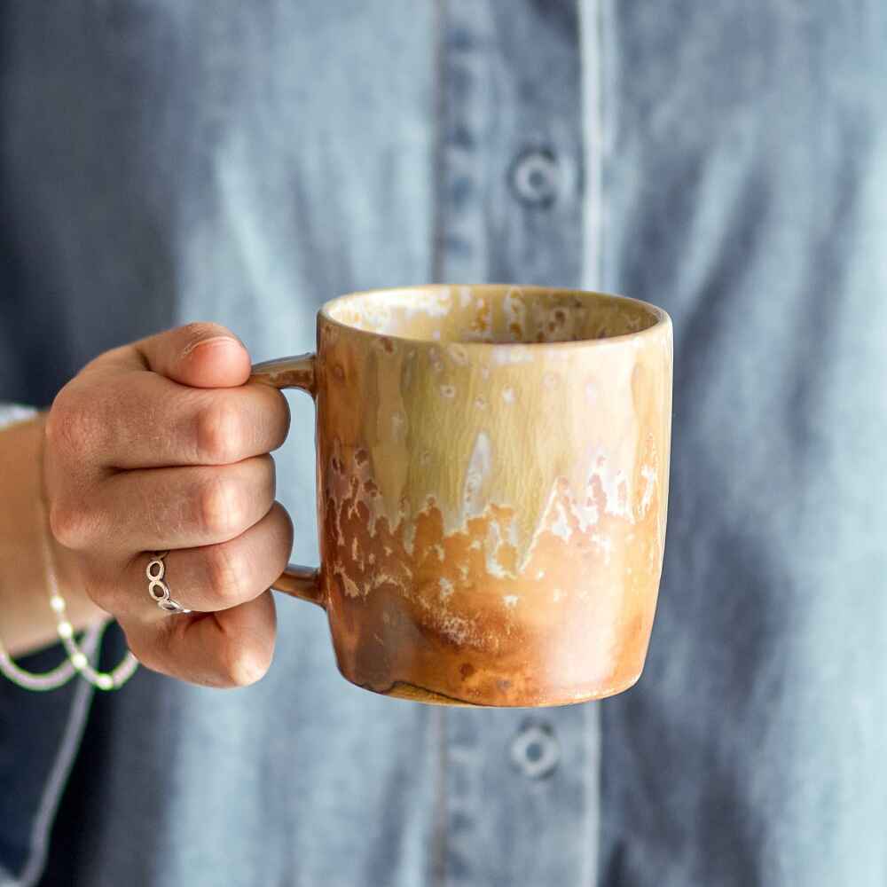 Milani Mug, Nature, Stoneware | Annie Mo's