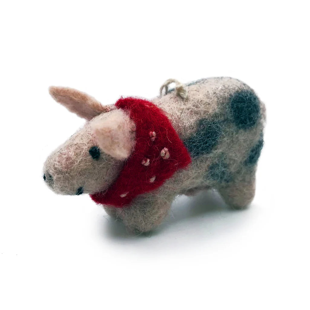 Mini Spotty Pig Pocket Pal 6cm | Annie Mo's