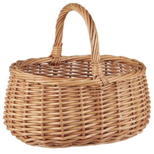 Mini Wicker Basket with Handle 20cm | Annie Mo's-3