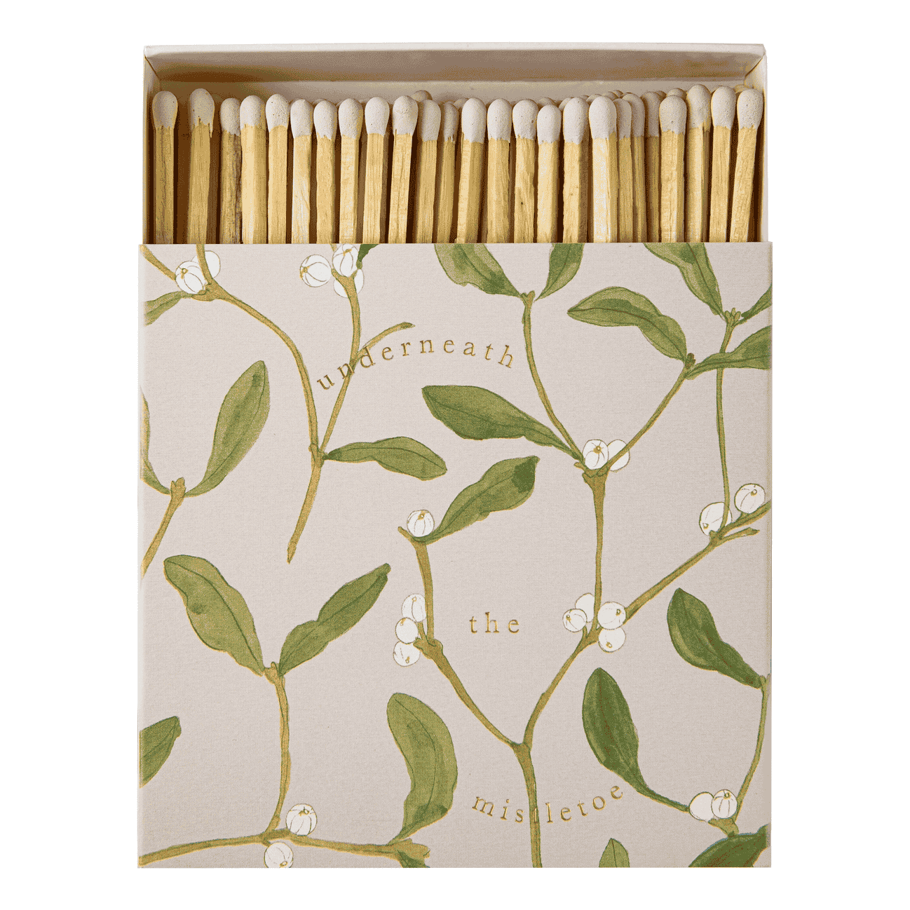 Mistletoe | Square - Christmas Safety Matches | Annie Mo's