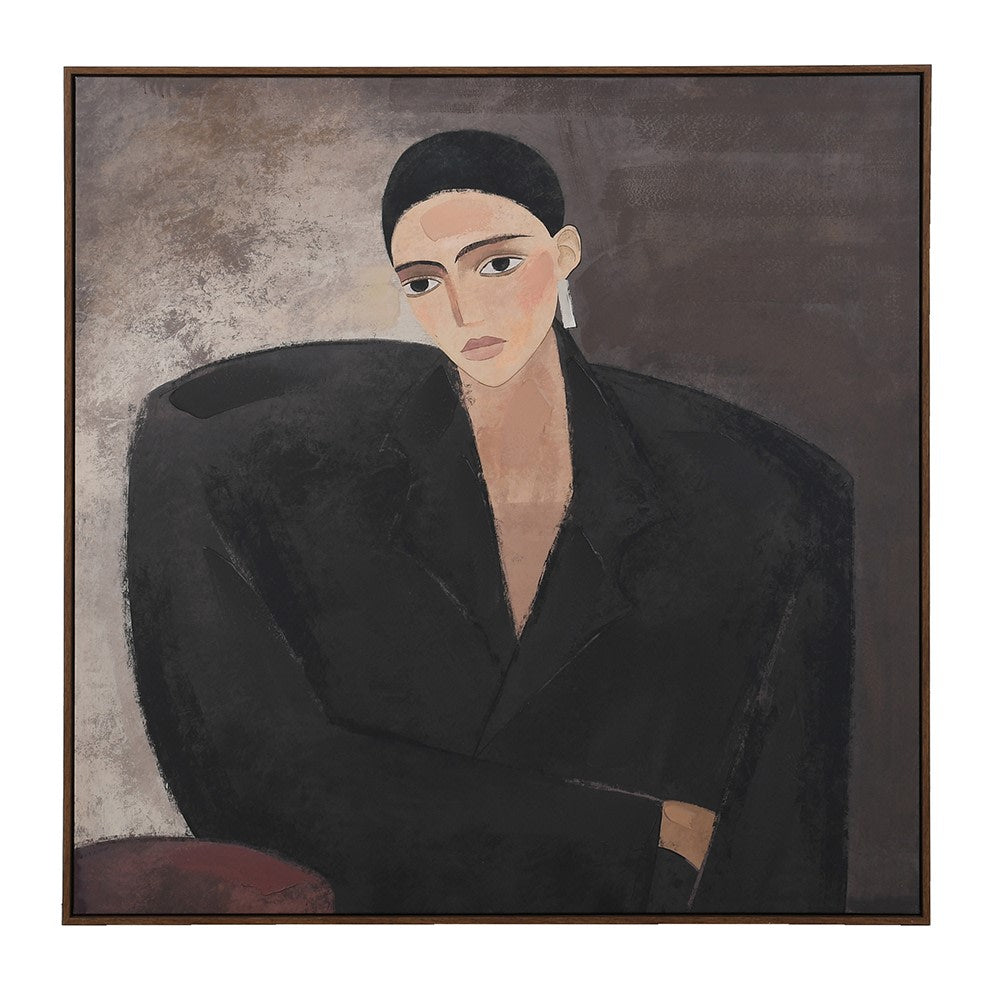 Moody Framed Canvas 100cm | Annie Mo's