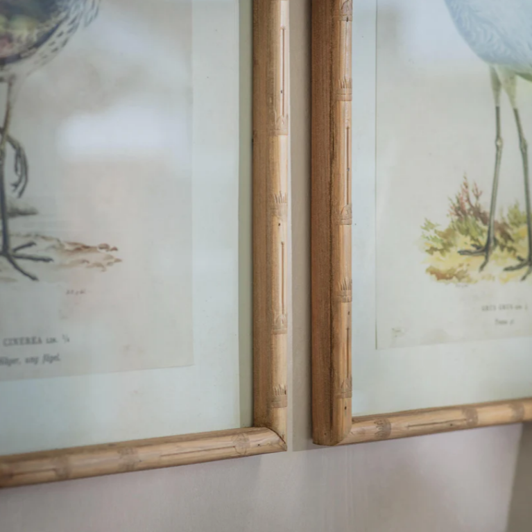 Moreton Set of 2 Crane Framed Prints 60cm B | Annie Mo's