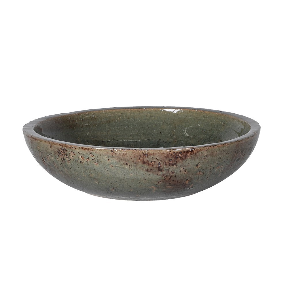 Moss Glazed Bowl 37cm | Annie Mo's