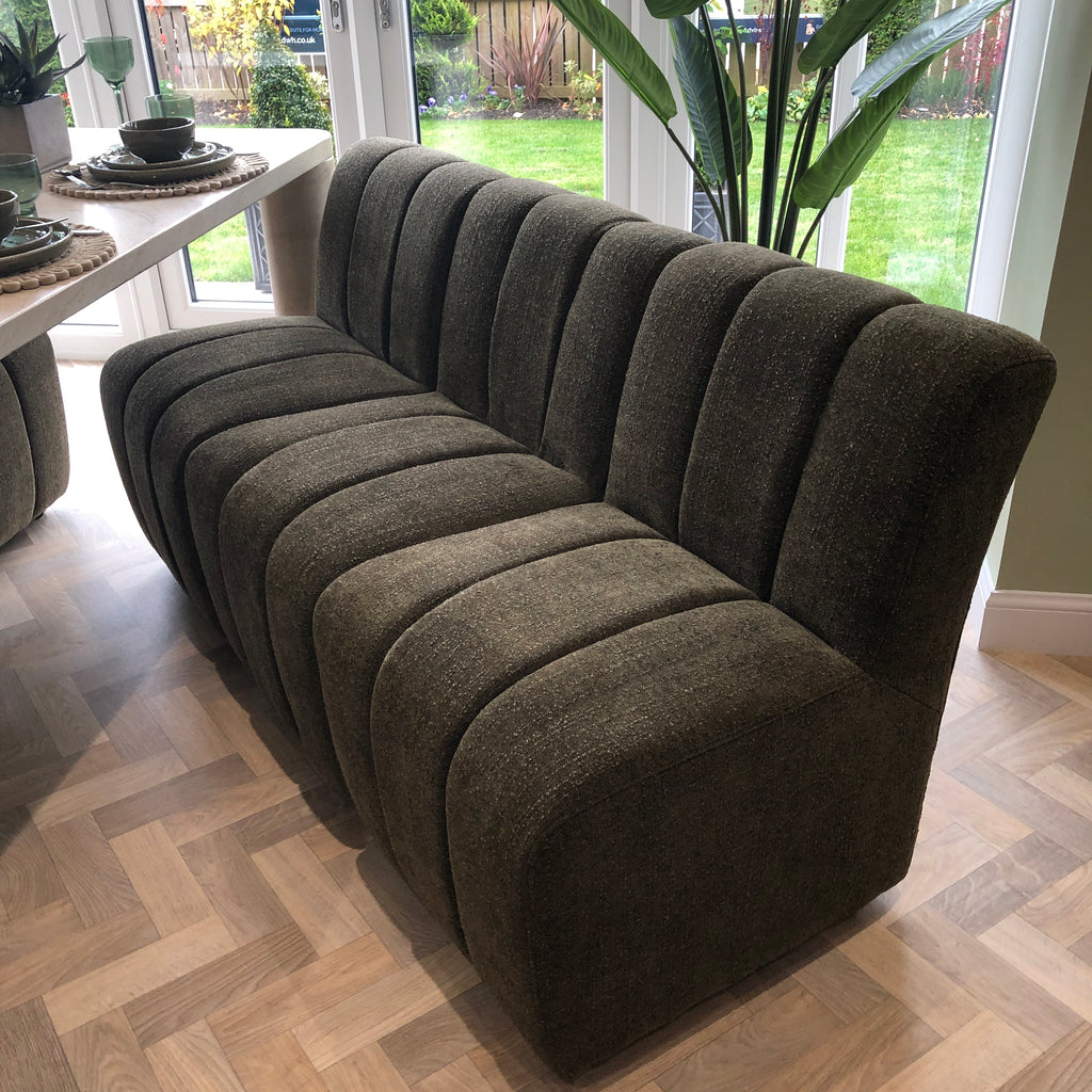 Moss Green Club Dining Chair C