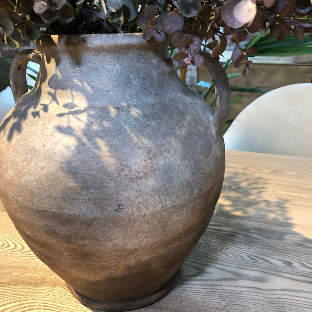 Mottled Effect Rustic Ceramic Vase 33cm I