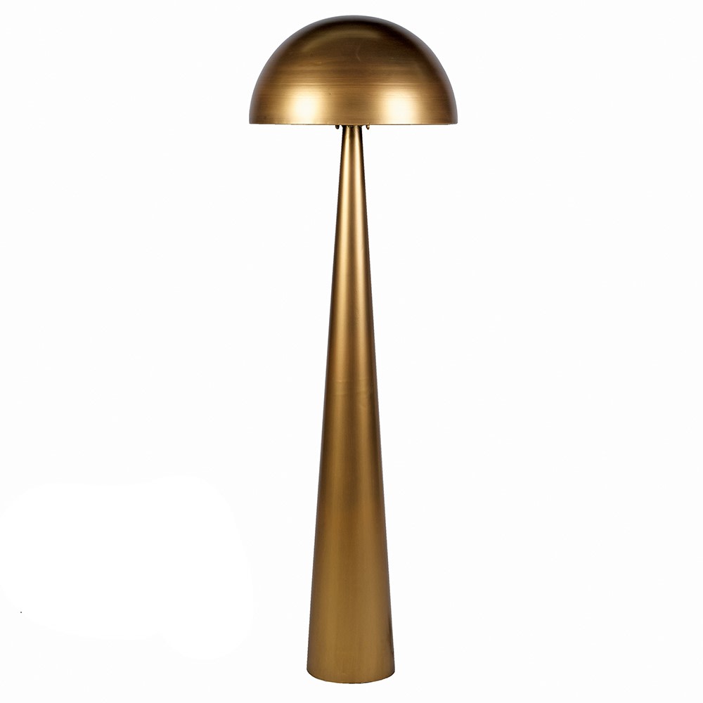Mushroom Gold Floor Lamp 160cm | Annie Mo's