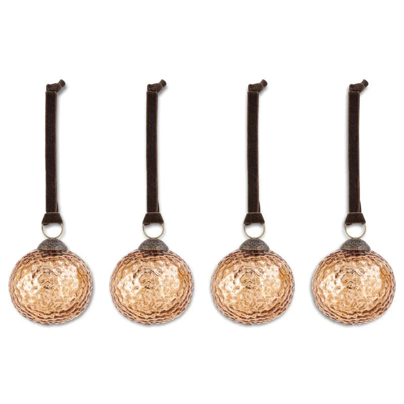 Narangi Baubles - Copper (Set of 4) 8cm