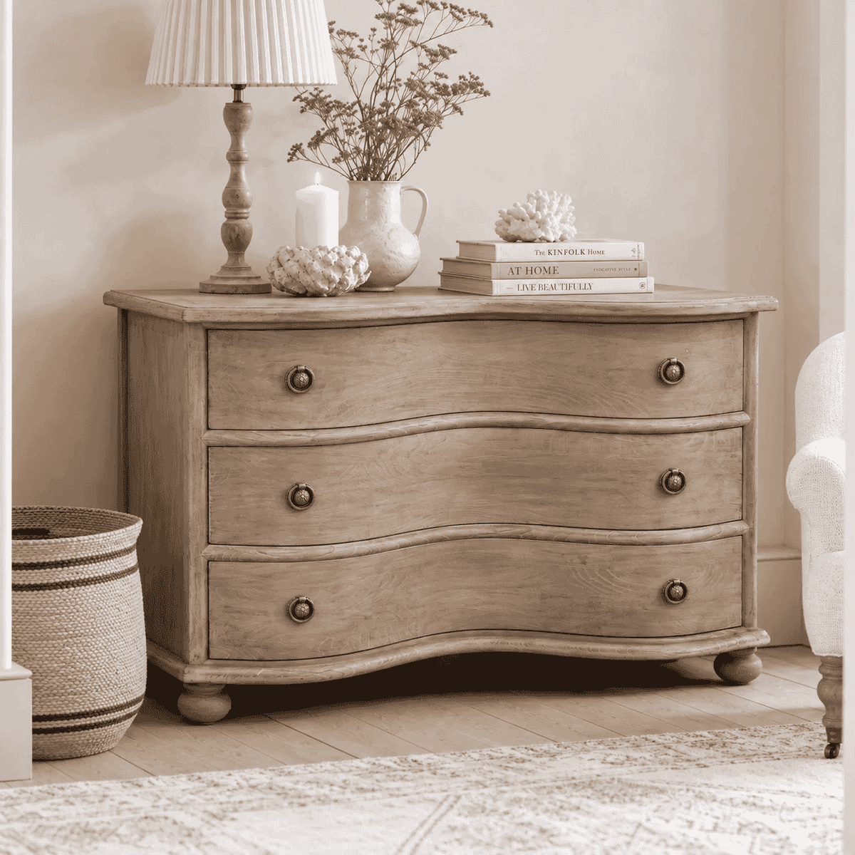 Ambersham Large Chest of 3 Drawers 120cm