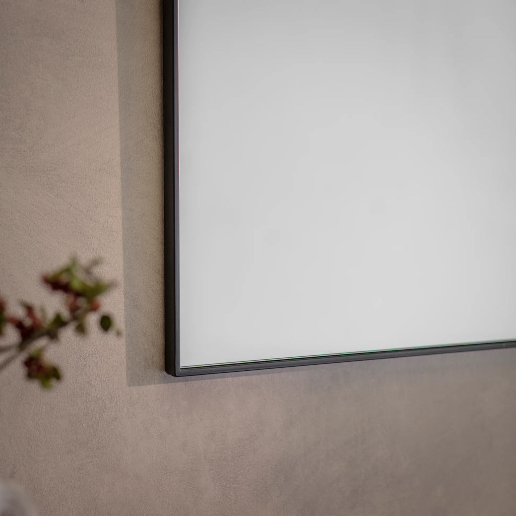 Evershot Metal Framed Arched Mirror 60cm Wide