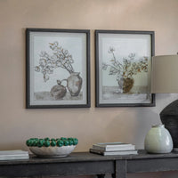 Rivington Flowers in Pot Framed Set of Two Prints 60cm | Annie Mo's