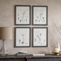Monochrome Botanical Framed Prints 50cm | Annie Mo's