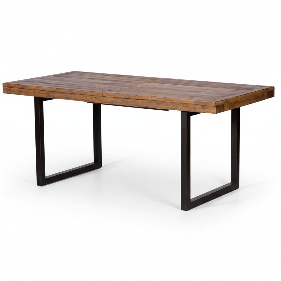 Nixon Reclaimed Mixed Wood Extending Dining Table 180cm - 240cm