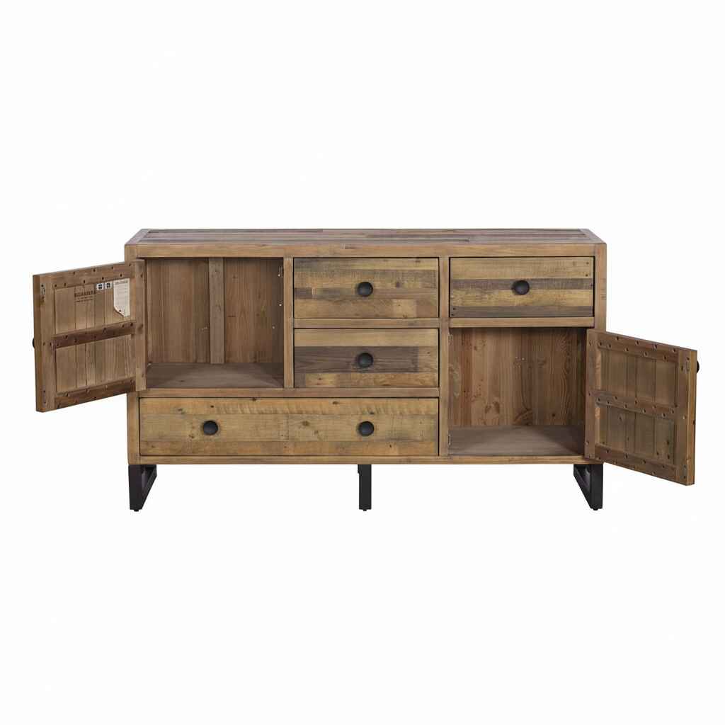 Nixon Reclaimed Mixed Wood Wide Sideboard 152cm B